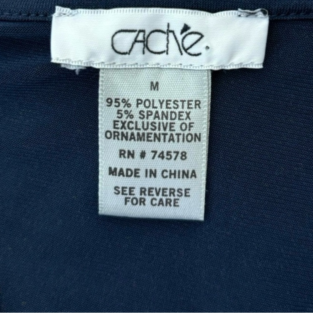 Designer Cache Silver Studded Blouse - image 5